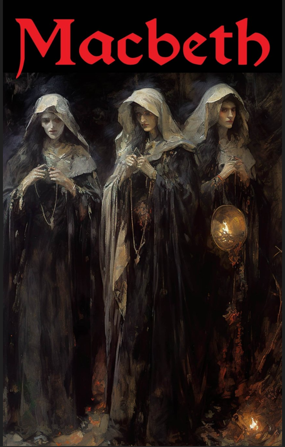 Cover of the Macbeth book by Shakespeare