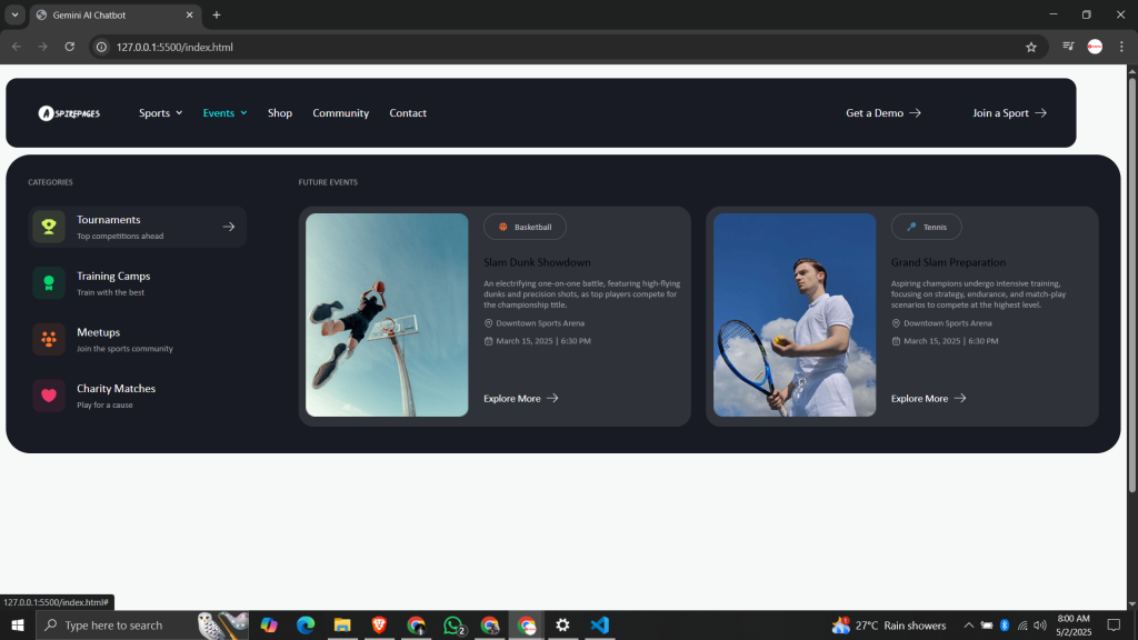 Responsive Mega Menu for Navbar